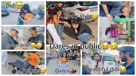 Extreme Dares In Public Gone Wrong Kashish Gulati Youtube