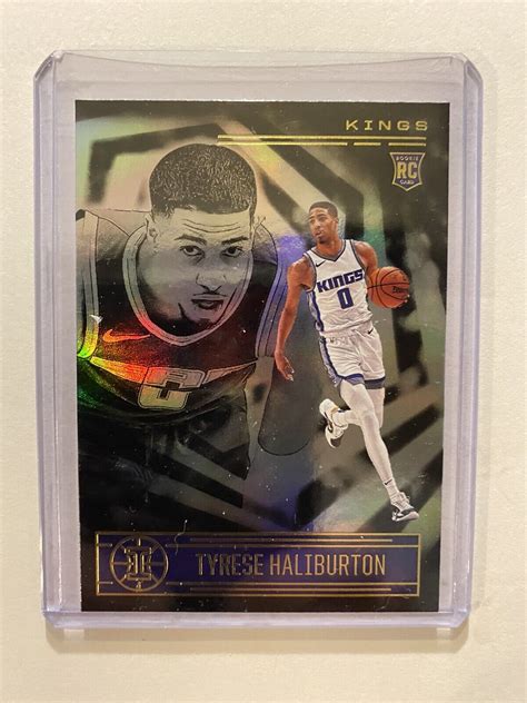 2020 21 Panini Illusions TYRESE HALIBURTON Rookie 153 Holo EBay