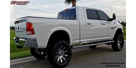 Dodge Ram 2500 Xd Series Xd200 Heist Chrome W Gloss Black Lip 20 X 10
