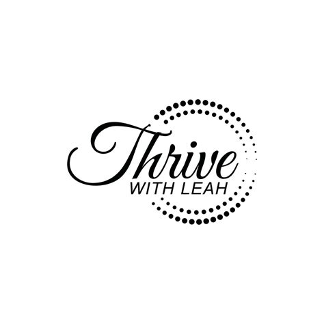 Shape Thrive Text Logo Template Design Vector 26777929 Vector Art At