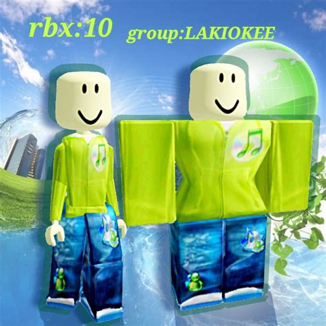 Frutiger Aero Roblox Outfit🍀🌍 In 2024 Roblox Cool Avatars Roblox Funny