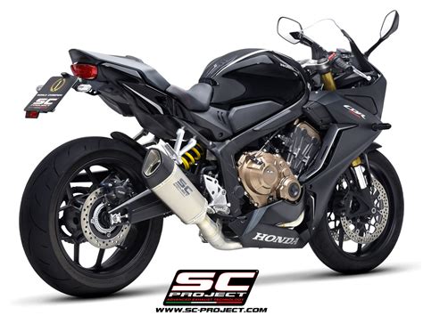 Buy Honda Cbr650r 2019 2023 Full Exhaust System 4 1 With Sc1 R