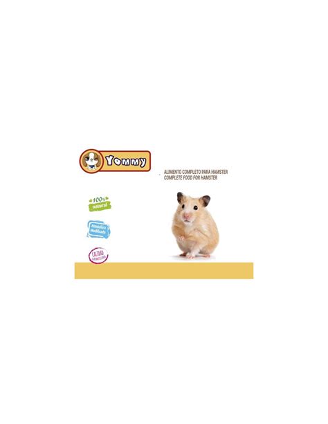 Alimento Para Hamster Y Ardillas L Hansel Home