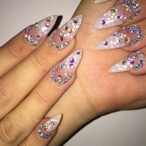 Long Acrylic Nail Art Designs Ideas Design Trends Premium Psd