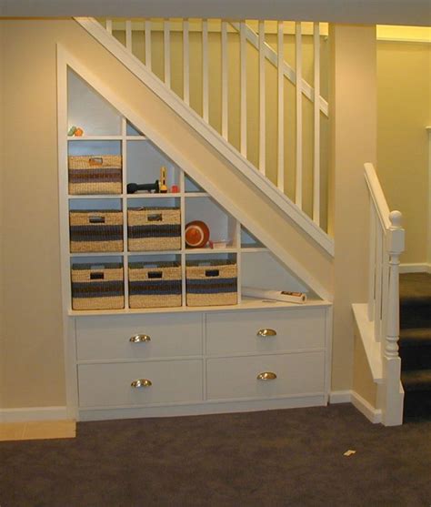 Brilliant Under Stair Storage Ideas Stair Shelves Under Stairs