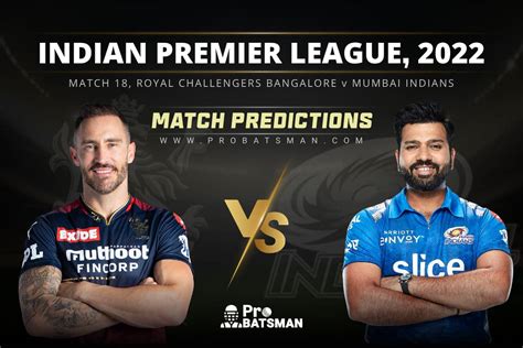 Ipl Rcb Vs Mi Match Match Prediction Who Will Win Todays