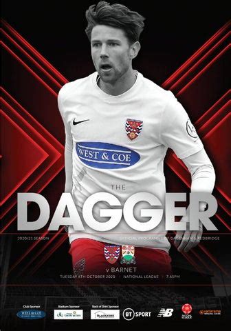 Dagenham Redbridge Vs Barnet Matchday Programme By