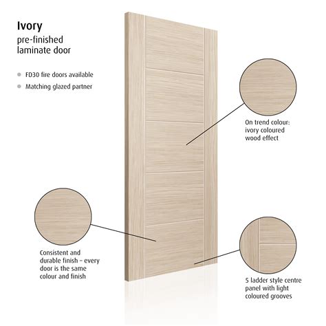 X X Mm Tigris Ivory Internal Door Ivotig At