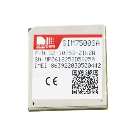 Sim7500sa 4g Lte Cat1 Module Lte Hspa Wcdma Frequency Bands Gnss