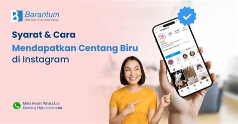 Syarat Cara Mendapatkan Centang Biru Di Instagram