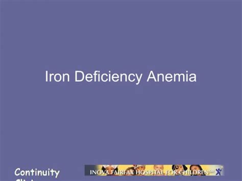 Ppt Exploring Iron Deficiency Anemia Symptoms Causes And Treatment Options Powerpoint