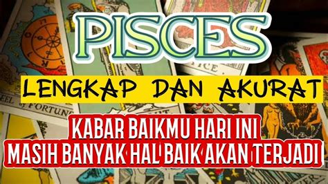 Ramalan Zodiak Pisces Hari Ini Jumat April Kabar Baikmu Hari