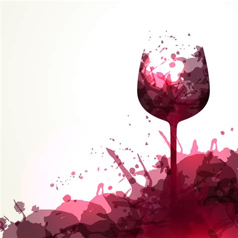 Wine Stain Background Wine Wineglass White Background Image For Free