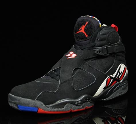 Air Jordan 8 Viii Original Og Playoffs Black Black True Red