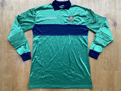 Coventry City Goalkeeper Football Shirt 1988 1989