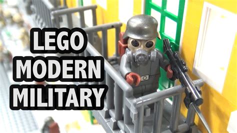 Lego Modern Military War Battlescapes Bricks Cascade 2017 Youtube