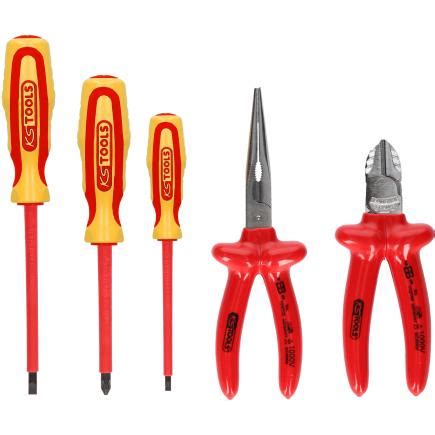 KS TOOLS 117 1770 ERGOTORQUE VDE Pliers And Screwdriver Set Variante