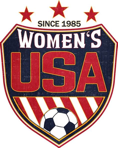 Usa Womens Soccer National Shield Since 1985 Sticker By Fermo Usa