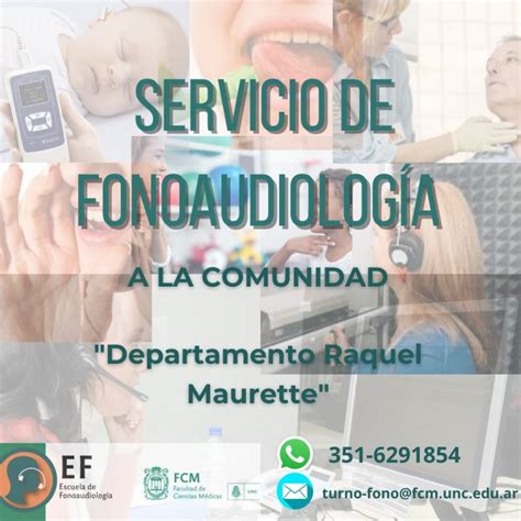 Escuela De Fonoaudiologia Facultad De Ciencias M Dicas