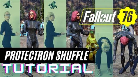 Fallout 76 Tutorial Protectron Shuffle Dance Emote In Real Life Youtube