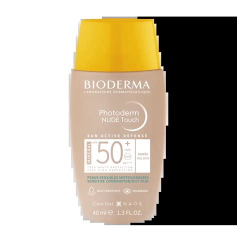 Bioderma Photoderm Nude Touch SPF50 Teinte Dorée 40ml