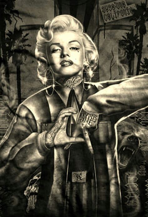 Pin By Maxi Sommerfeld On Chicano Lowrider Style Marilyn Monroe Art