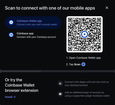 Feature Add QR Code For Coinbase Wallet On Desktop Issue 1006