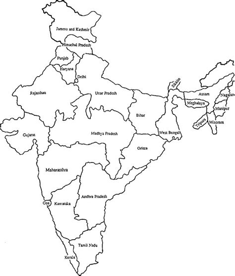 the map of india showing major cities