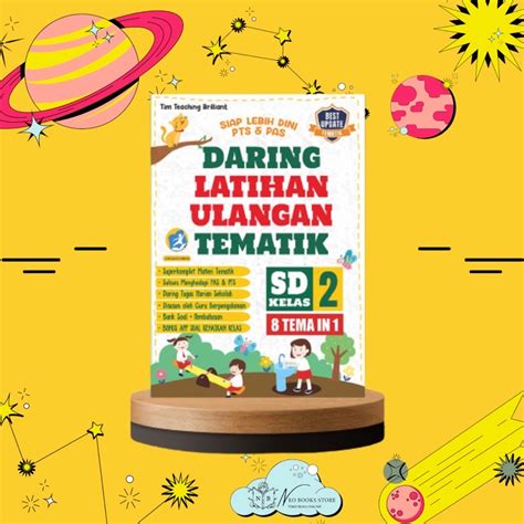 Jual BUKU TEMATIK SD KELAS 2 DARING LATIHAN ULANGAN TEMATIK SD