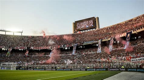 Voetbal Stadion River Plate Grootste Van Zuid Amerika Na Fabelachtige