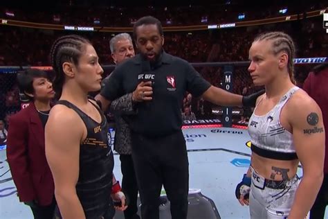 VIDEO Alexa Grasso Valentina Shevchenko Fight To Split Draw In