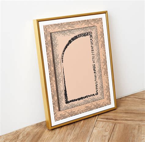 Boho Style Wall Art Print, Bohemian Wall Decor for Living Room - Etsy