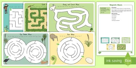 Magnet Tracking Maze Activity Pack L Enseignant A Fait