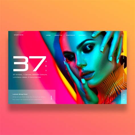 For Your Inspiration UI Landing Page Designs Behance