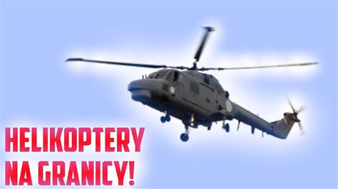 Helikoptery na granicy z Białorusią symulacja YouTube