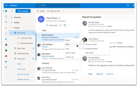 Folders And Rules Support For Microsoft 365 Groups In Outlook Super