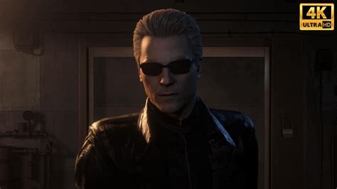 Albert Wesker Midnight Coat All Cutscenes Resident Evil 4 Remake