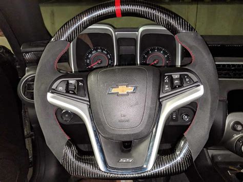 Camaro Carbon Fiber Steering Wheel Socal Garage Works