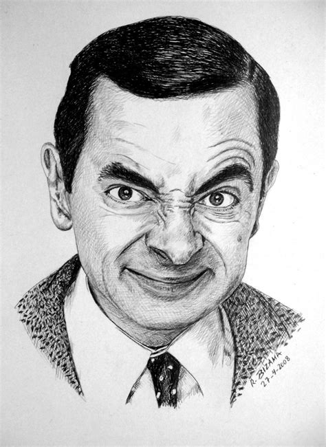 Mr Bean By Art Drawings Sketches Simple Art Drawings Dibujos De Colorear