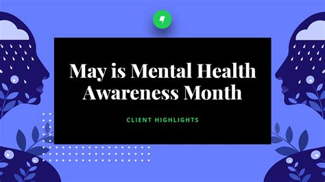 May Is Mental Health Awareness Month Maven