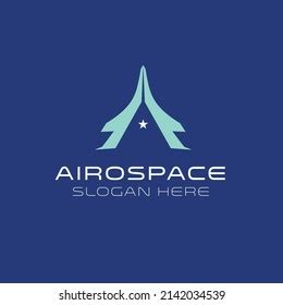 Aerospace Technology Icon Logo Design Stock Vector Royalty Free