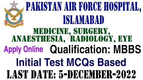 Paf Hospital Islamabad Paf Hospital Jobs Paf Hospital Jobs Youtube