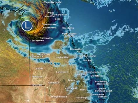 Qld Weather Far North Qld Monsoon Returns As Tropical Low Threatens To Develop Into Cyclone