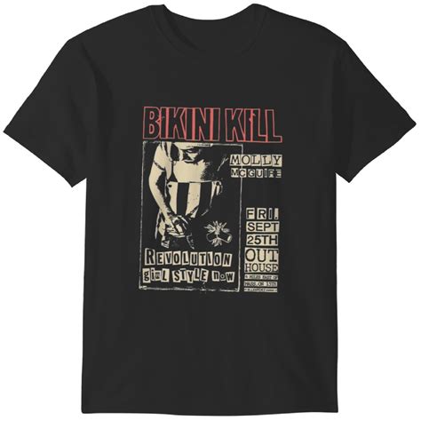 Bikini Kill Rock Band Shirt Sold By Sunshine SKU 523336 Printerval UK