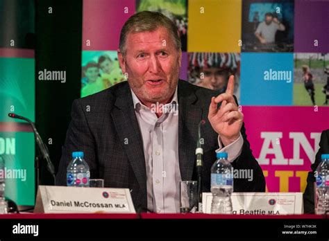 UUP MLA Doug Beattie during Feile an Phobail's, Leader's Debate, at St ...