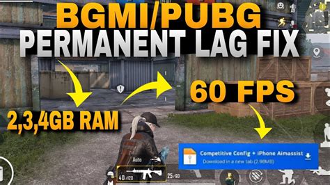 Pubg Fps Config File Lag Fix All Devices Unlock Extreme Fps