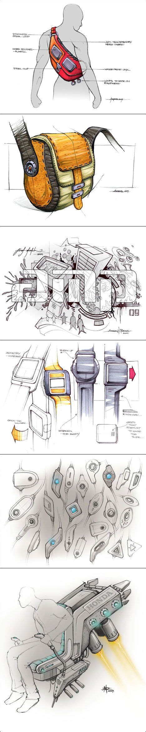 Pin by Kevin Conner on Product sketches | Industrial design sketch ...