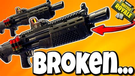 New Heavy Shotgun In Fortnite Is Broken Double Pump Is Back In