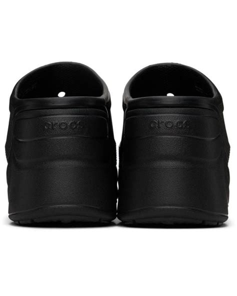 Crocs Siren Clogs In Black Lyst