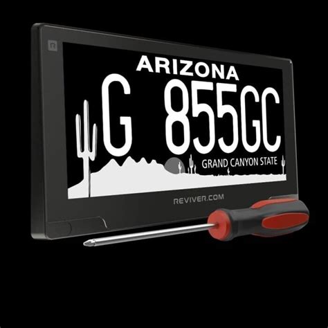 Digital License Plate By Reviver Bluetooth And Lte Wireless Ebay